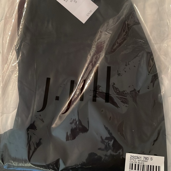 NWT J.Jill High-Rise Ponte Knit Leggings, size Small, black, in original pkging - Picture 12 of 14